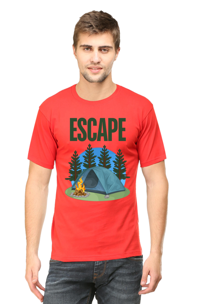 Male Round Neck Half Sleeve - Escape