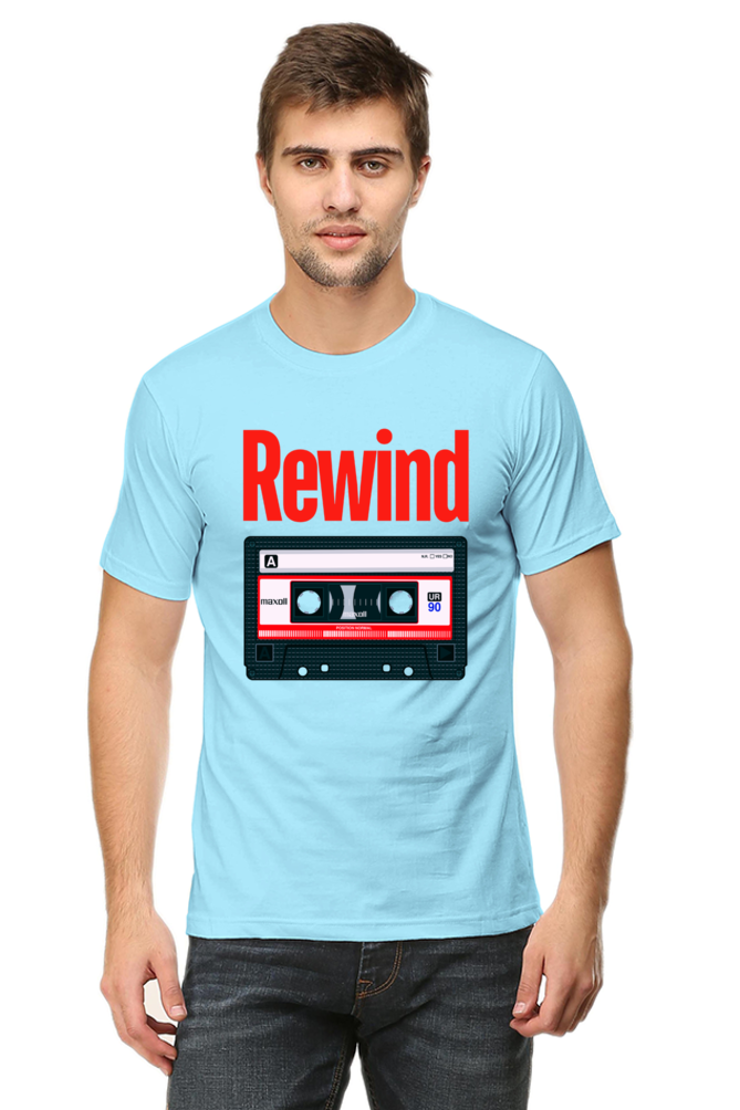 Male Round Neck Half Sleeve - Rewind