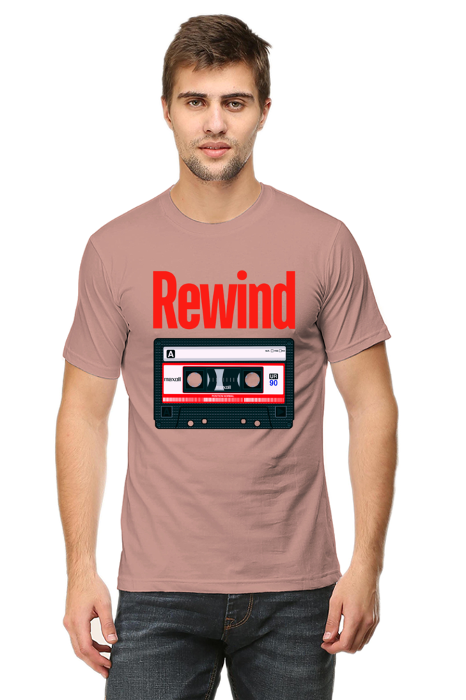 Male Round Neck Half Sleeve - Rewind