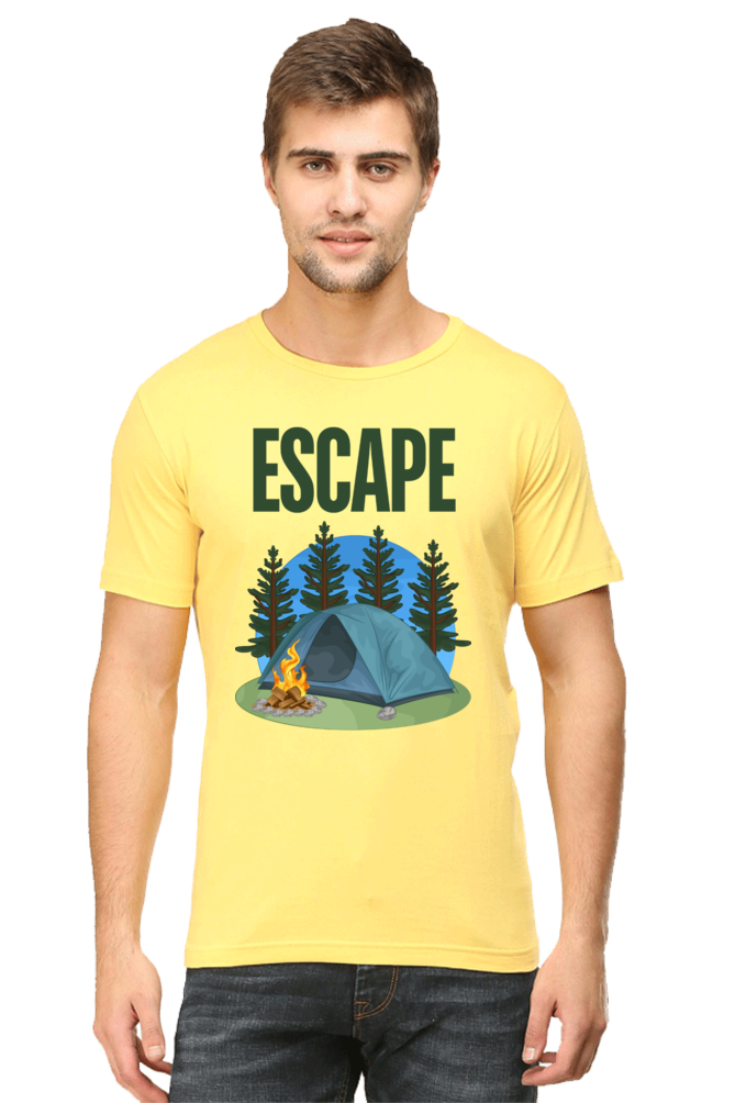 Male Round Neck Half Sleeve - Escape